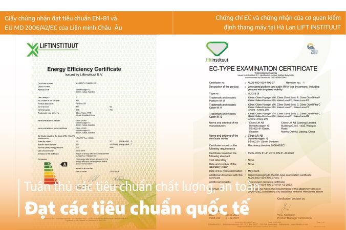 Chứng nhận quốc tế